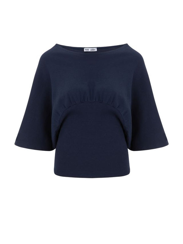 Bat Sleeve Tee Navy