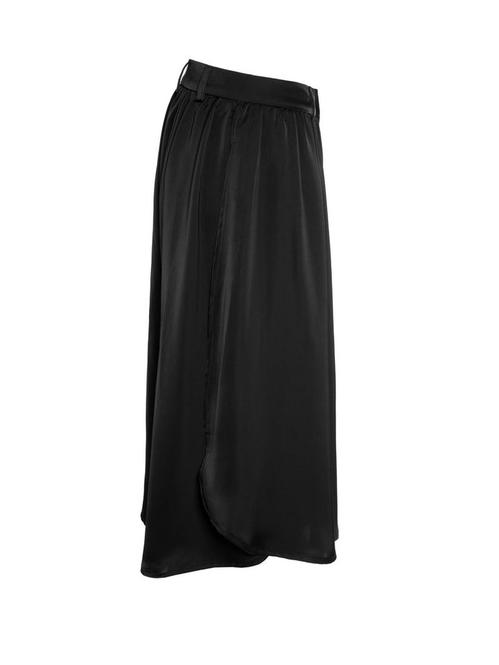 SATIN WRAP PANTS