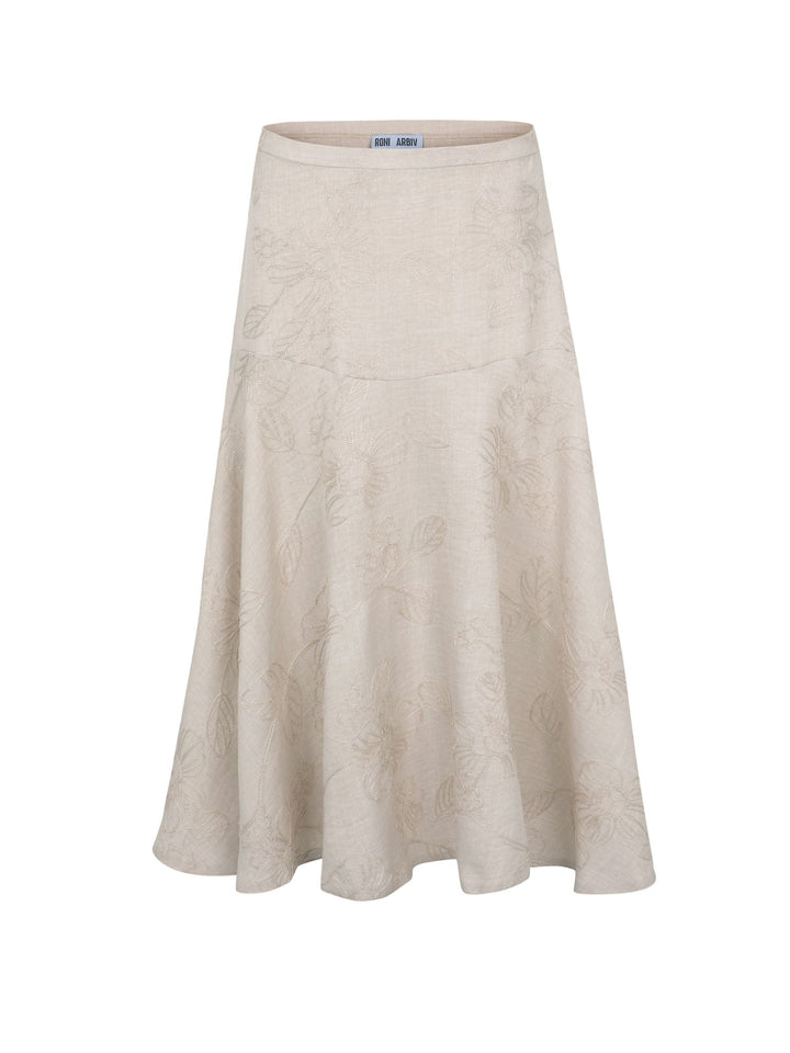 Flowy Linen Skirt
