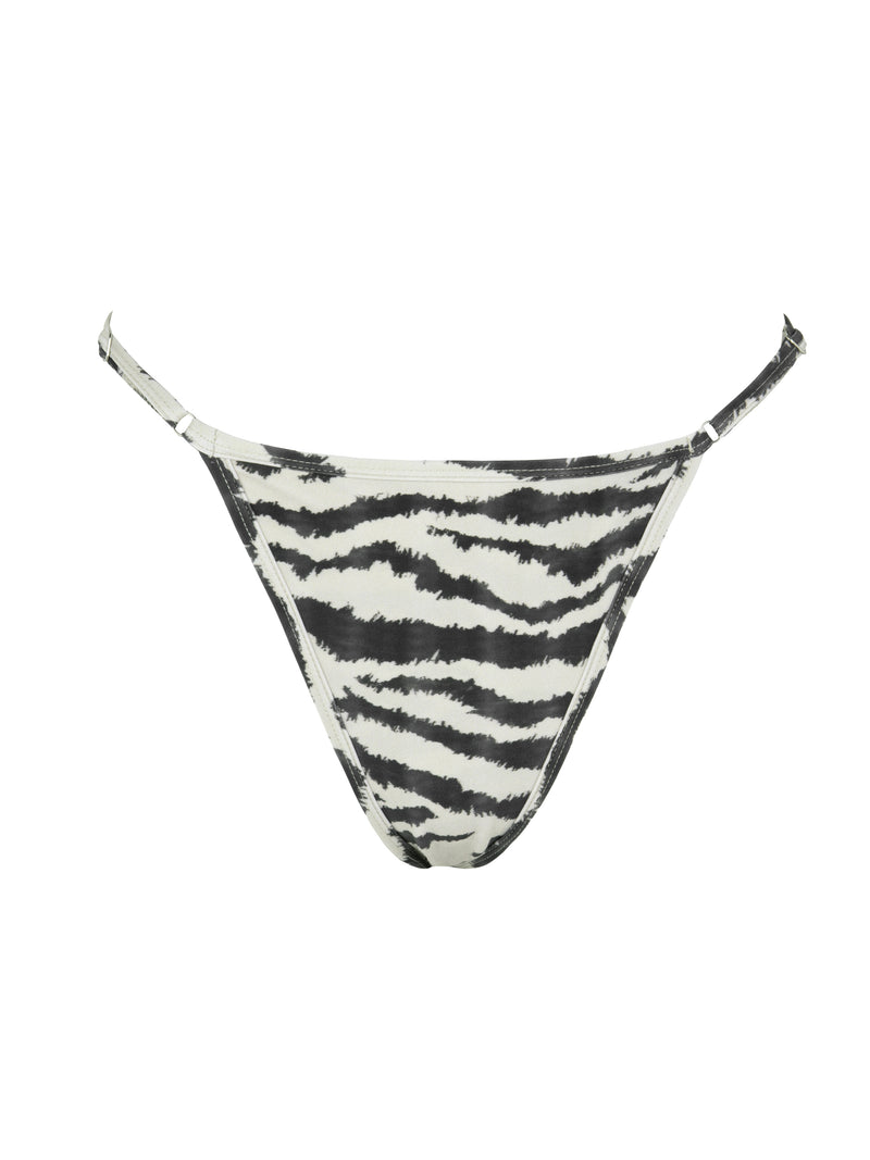 Zebra Bikini Bottom