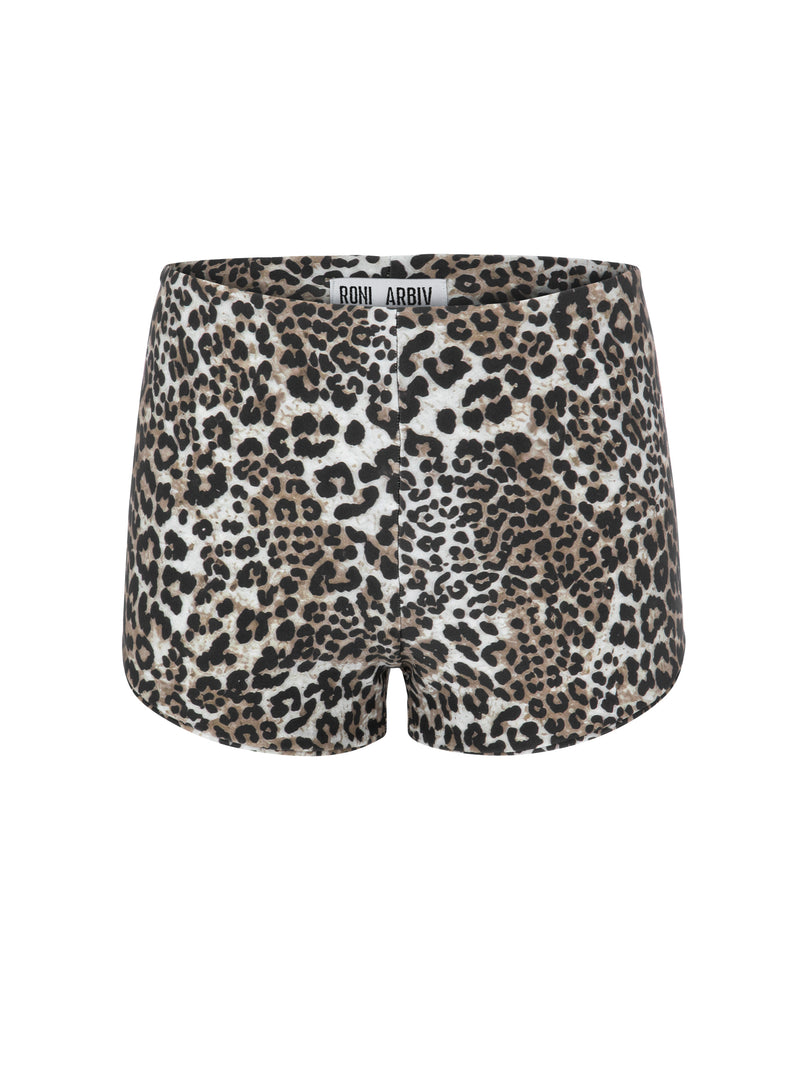 Leopard Bikini Shorts
