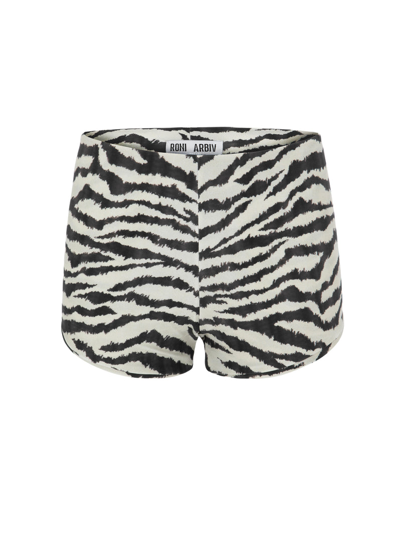 Zebra Bikini Shorts