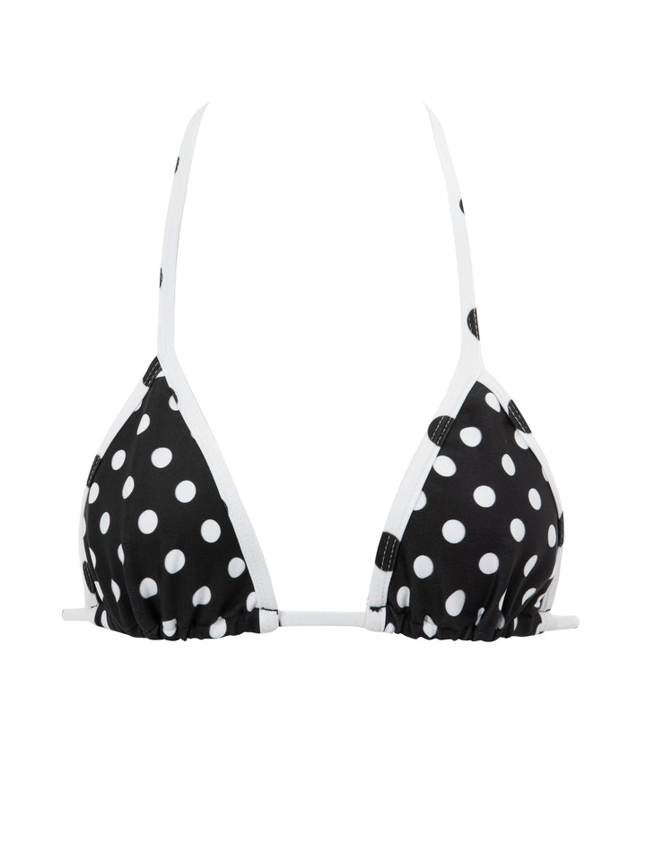 Dots Triangle Bikini Top