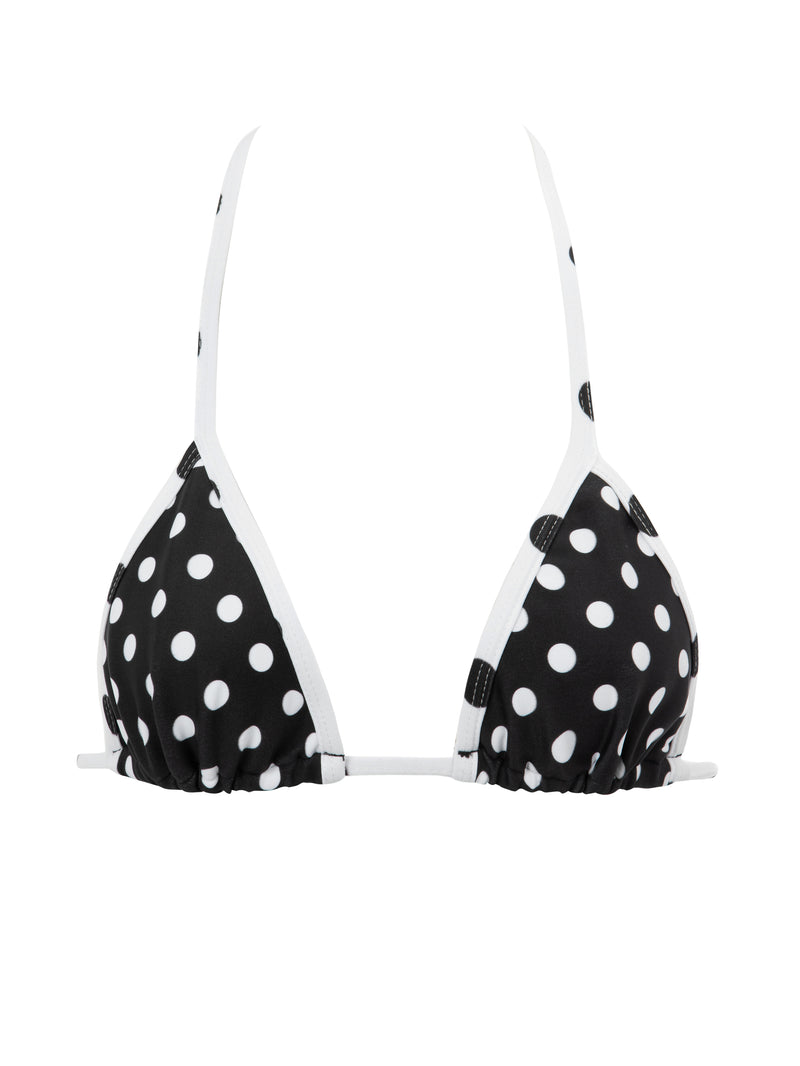 Dots Triangle Bikini Top