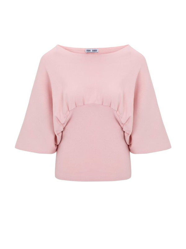 Bat Sleeve Tee Baby Pink